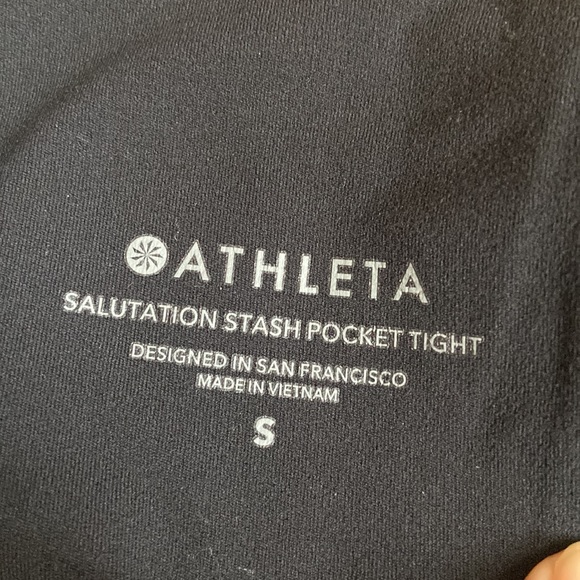 Athleta Salutation Stash Pocket Tight - Picture 3 of 5